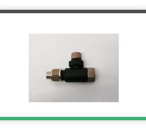 3-8 x 32 1-4 pipe 90 degree check- clack valve