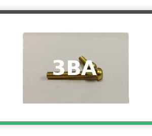 6BA Brass Half/Lock Nuts Pkt of 10 